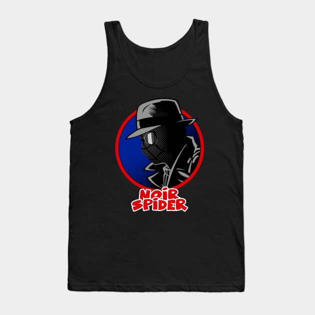 Noir Spider Tank Top by RetroFreak